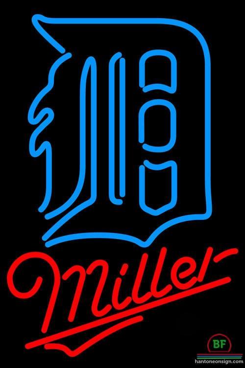 Custom Miller Detroit Tigers Neon Sign MLB Teams Neon Light