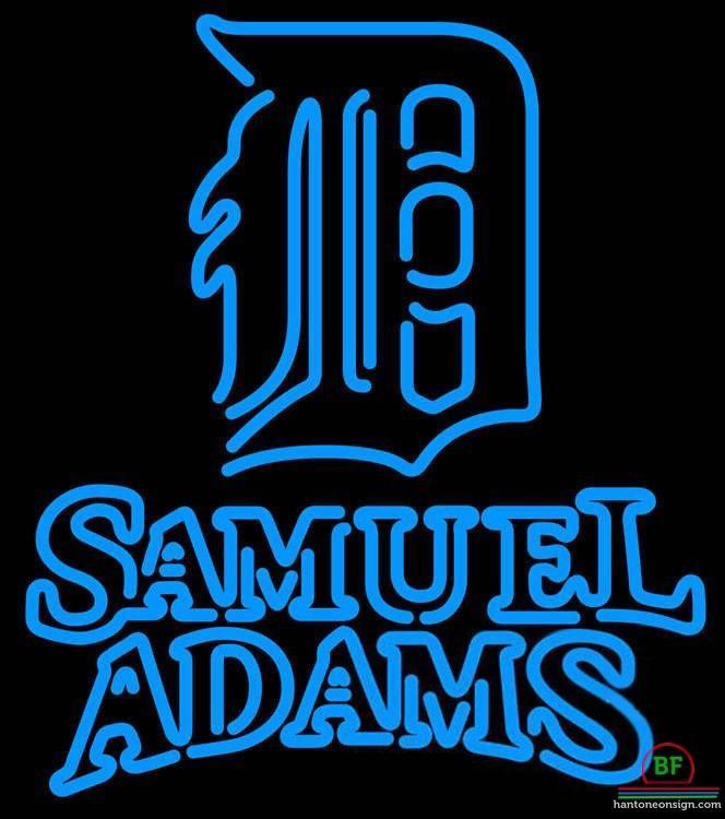 Custom Samuel Adams Detroit Tigers Neon Sign MLB Teams Neon Light