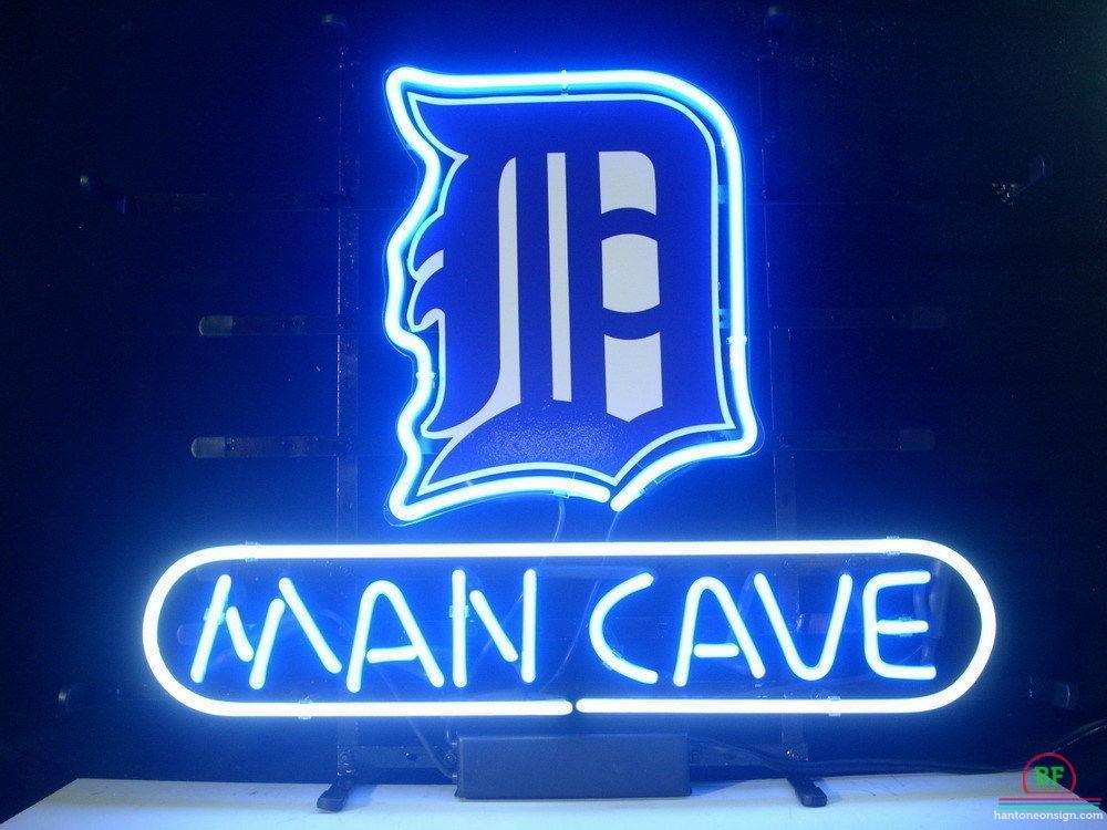 Custom Man Cave Detroit Tigers Neon Sign MLB Teams Neon Light