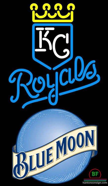 Custom Blue Moon Kansas City Royals Neon Sign MLB Teams Neon Light