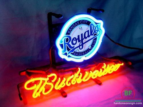Custom Budweiser Kansas City Royals Neon Sign MLB Teams Neon Light