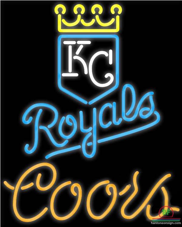 Custom Coors Light Kansas City Royals Neon Sign MLB Teams Neon Light