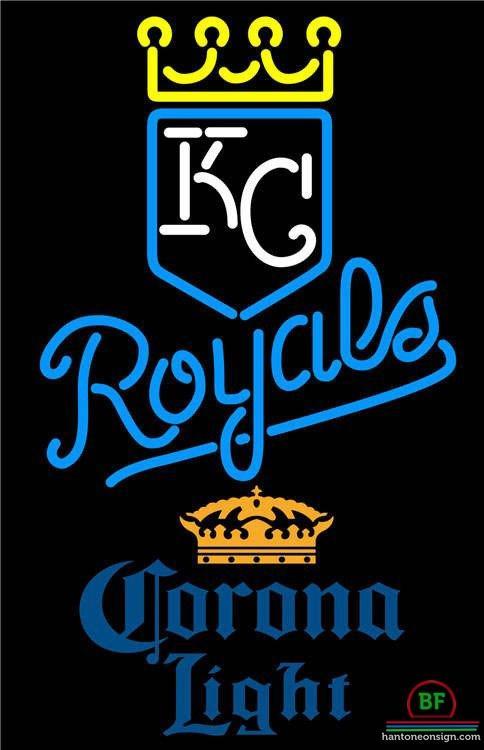 Custom Corona Light Kansas City Royals Neon Sign MLB Teams Neon Light