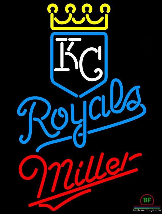 Custom Miller Kansas City Royals Neon Sign MLB Teams Neon Light