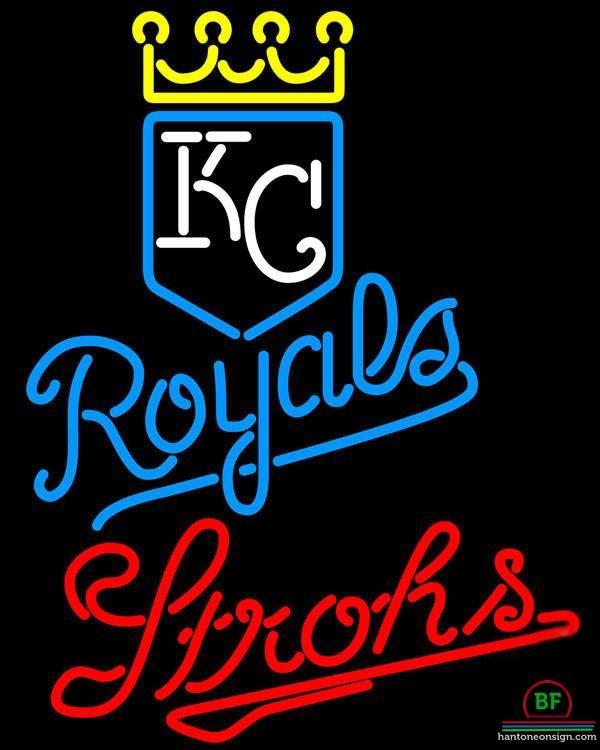 Custom Strohs Kansas City Royals Neon Sign MLB Teams Neon Light