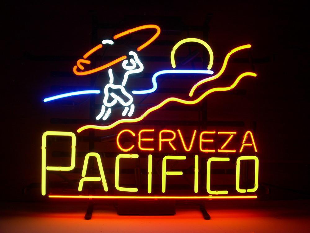 Custom Pacifico Clara Mexican Cerveza Neon Sign