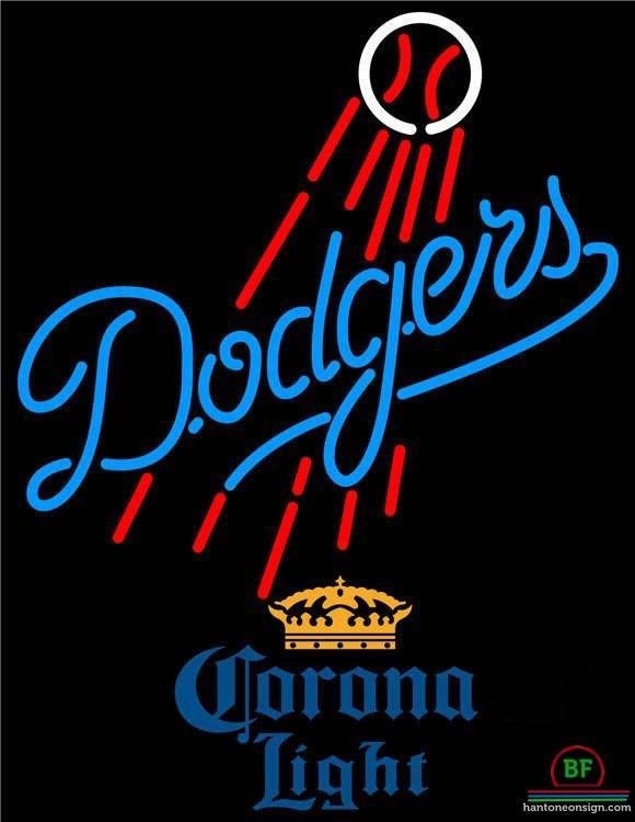 Custom Corona Light Los Angeles Dodgers Neon Sign MLB Teams Neon Light