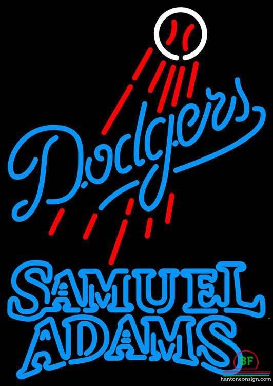 Custom Samuel Adams Los Angeles Dodgers Neon Sign MLB Teams Neon Light