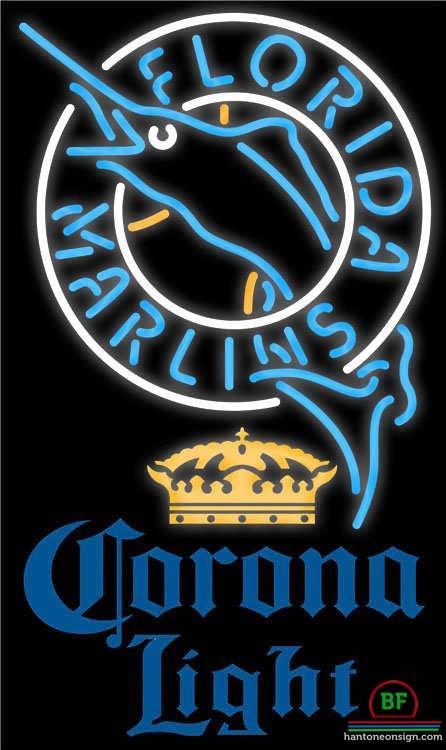 Custom Corona Light Florida Miami Marlins Neon Sign MLB Teams Neon Light