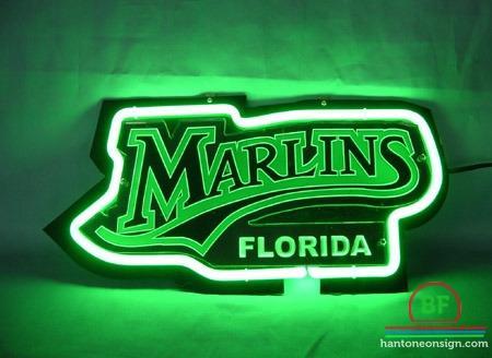Custom Florida Miami Marlins Neon Sign MLB Teams Neon Light