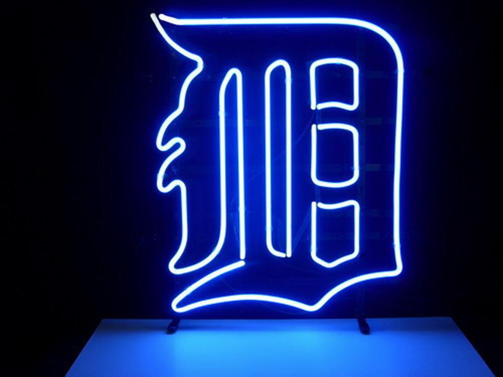 Custom Detroit Tigers MLB Sprots Neon Sign Real Neon Light