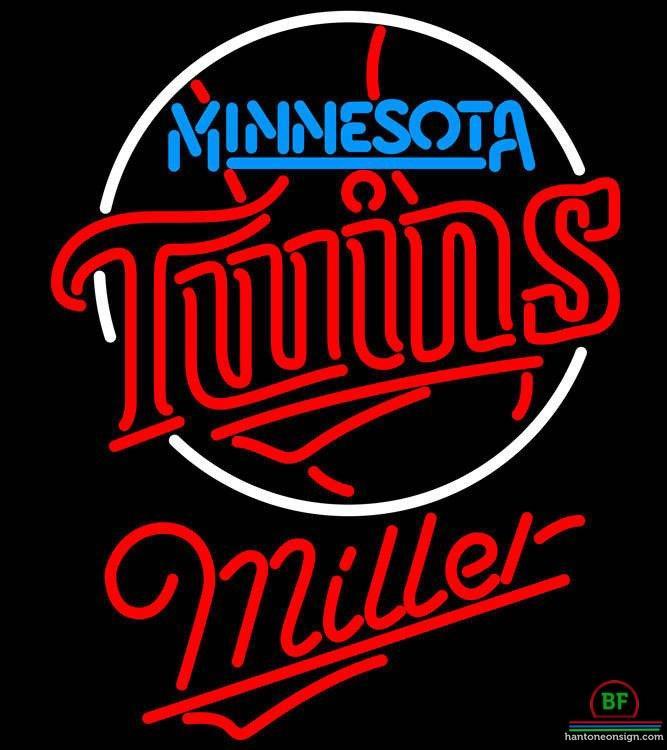 Custom Miller Minnesota Twins Neon Sign MLB Teams Neon Light