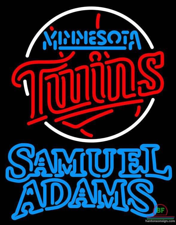 Custom Samuel Adams Minnesota Twins Neon Sign MLB Teams Neon Light
