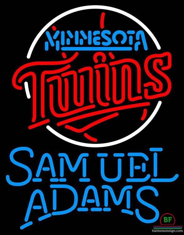 Custom Samuel Adams Minnesota Twins Neon Sign MLB Teams Neon Light