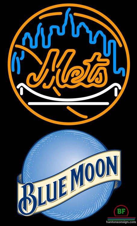 Custom Blue Moon New York Mets Neon Sign MLB Teams Neon Light