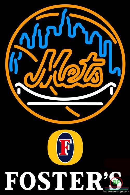 Custom Fosters New York Mets Neon Sign MLB Teams Neon Light