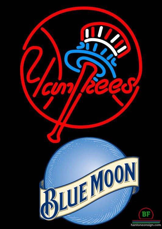 Custom Blue Moon New York yankees Neon Sign MLB Teams Neon Light