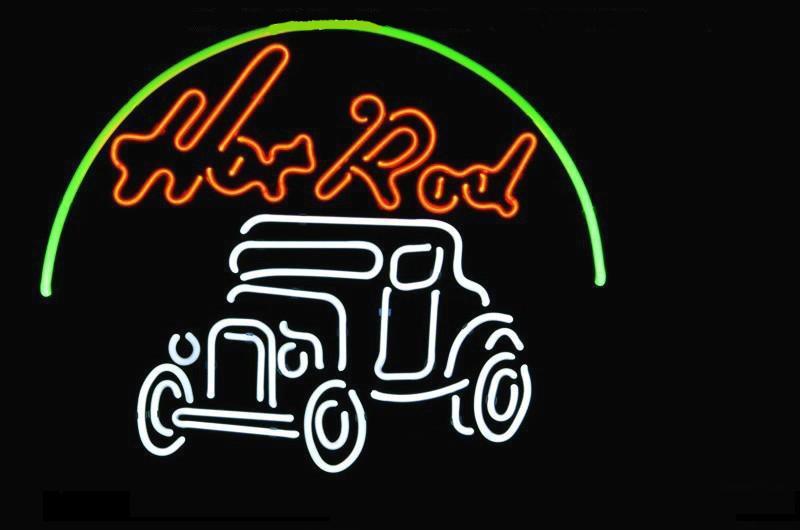 Custom Hot Rod Auto Car Neon Sign