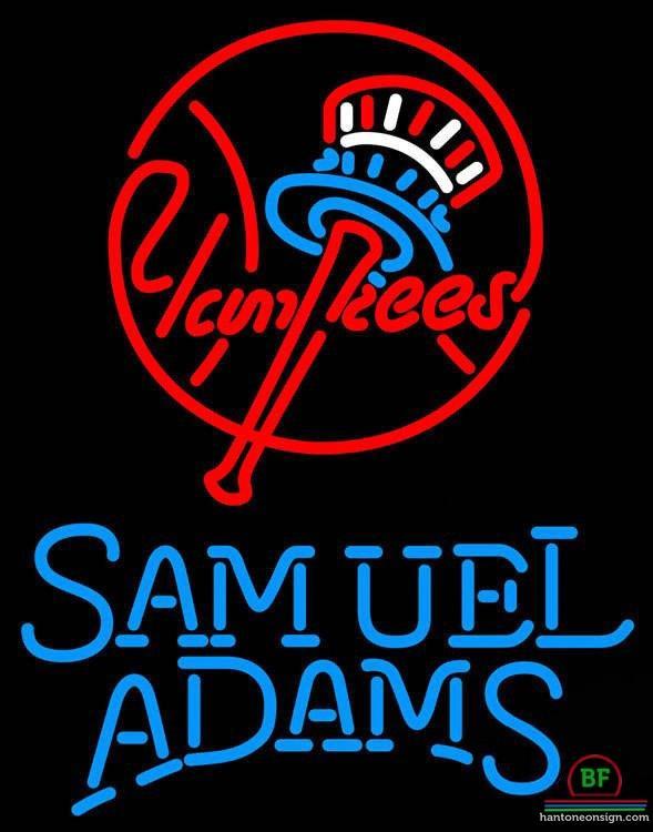 Custom Samuel Adams New York yankees Neon Sign MLB Teams Neon Light