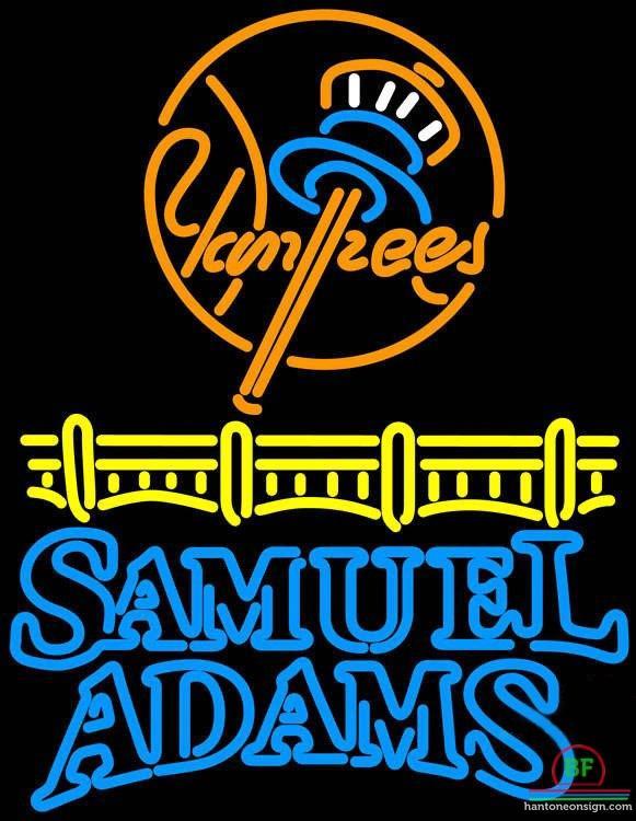 Custom Samuel Adams New York yankees Neon Sign MLB Teams Neon Light