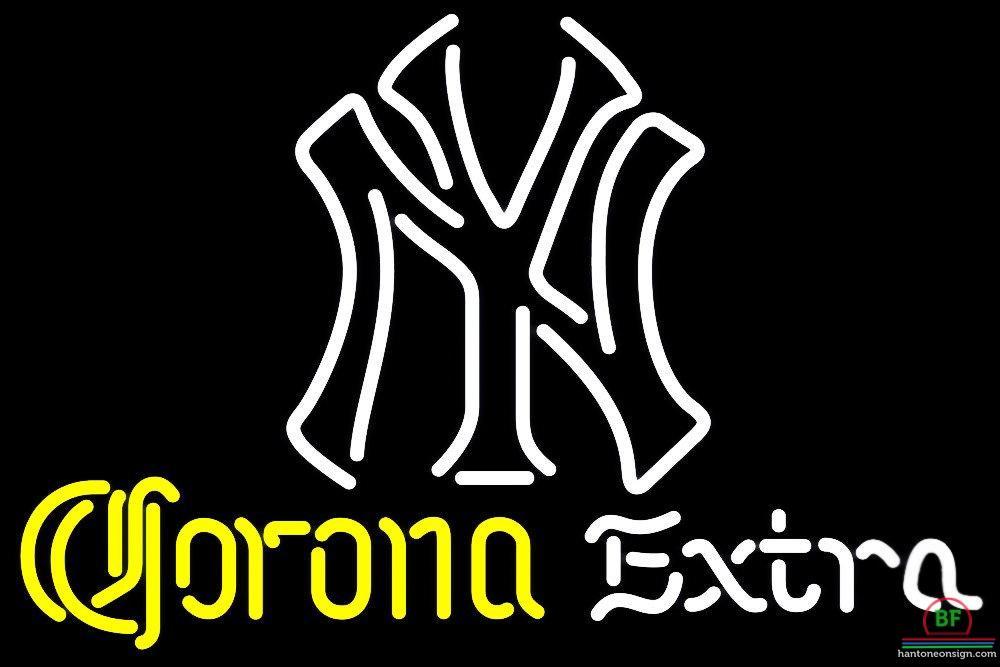 Custom Corona Extra New York yankees Neon Sign MLB Teams Neon Light