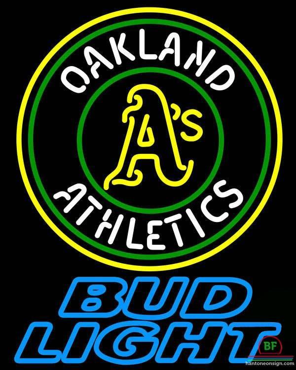 Custom Bud Light Oakland_Athletics Neon Sign MLB Teams Neon Light