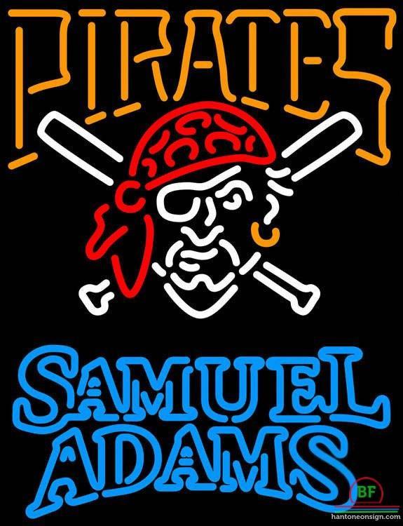Custom Samuel Adams Pittsburgh Pirates Neon Sign MLB Teams Neon Light