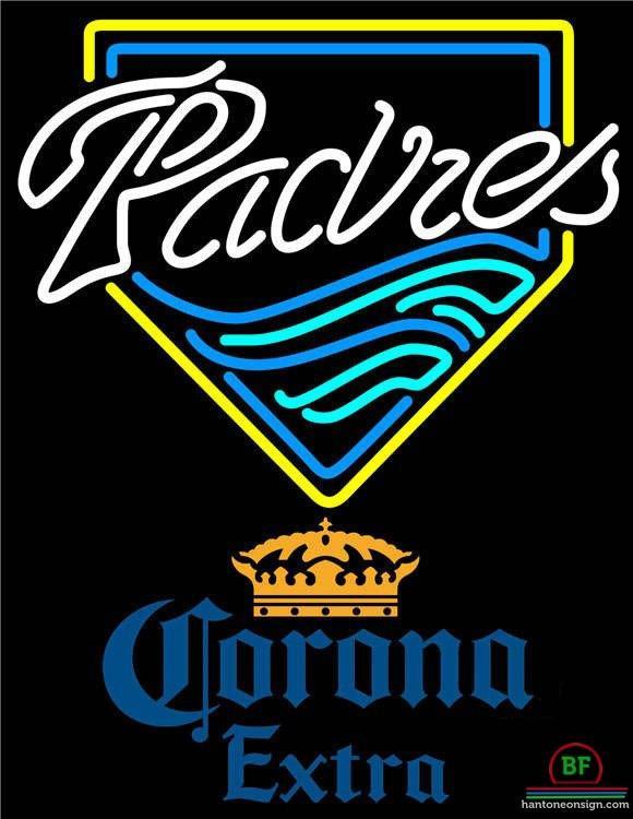 Custom Corona Extra San Diego Padres Neon Sign MLB Teams Neon Light
