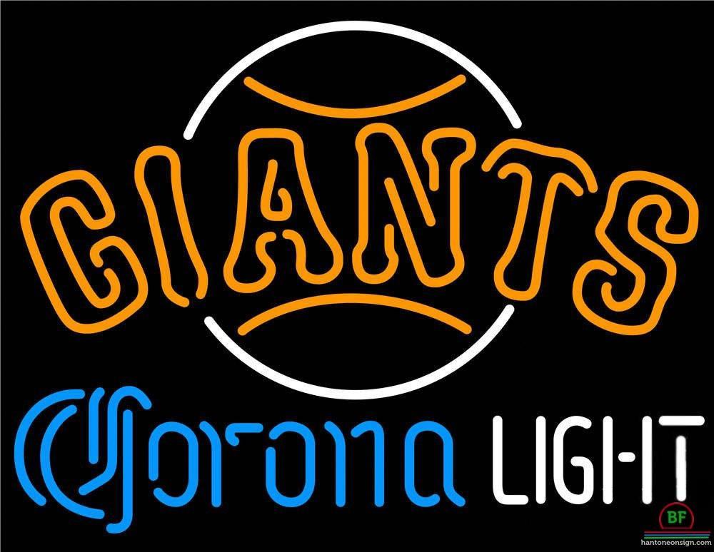 Custom Corona Light San Francisco Giants Neon Sign MLB Teams Neon Light