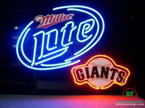 Custom Miller Lite San Francisco Giants Neon Sign MLB Teams Neon Light