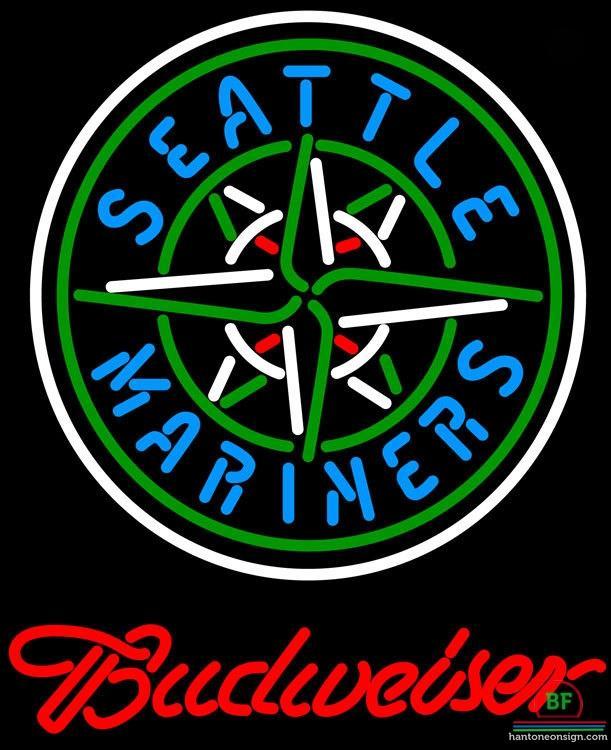 Custom Budweiser Seattle Mariners Neon Sign MLB Teams Neon Light