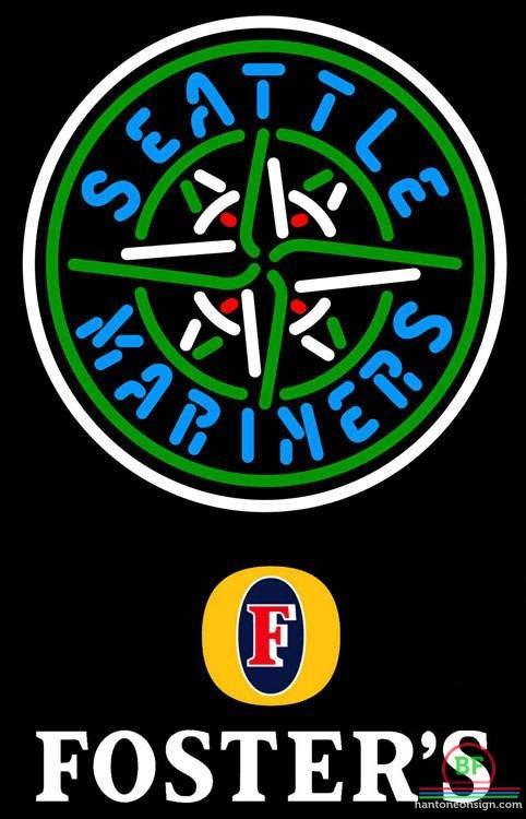 Custom Fosters Seattle Mariners Neon Sign MLB Teams Neon Light