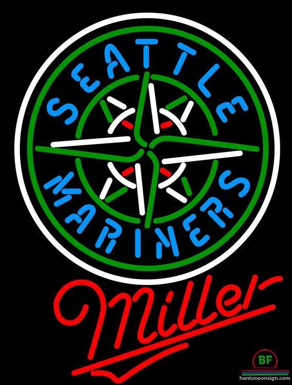 Custom Miller Seattle Mariners Neon Sign MLB Teams Neon Light