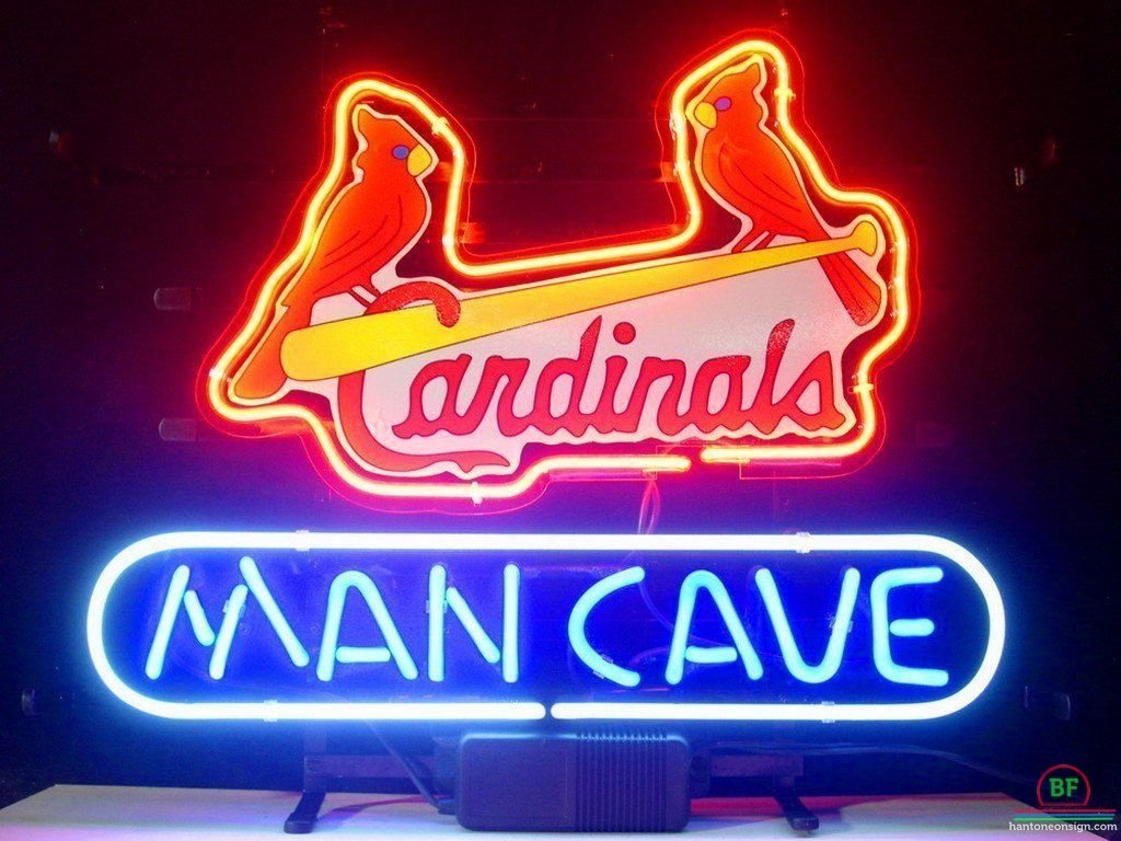 Custom Man Cave St Louis Cardinals Neon Sign MLB Teams Neon Light