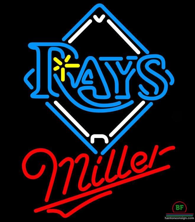 Custom Miller Tampa Bay Rays Neon Sign MLB Teams Neon Light