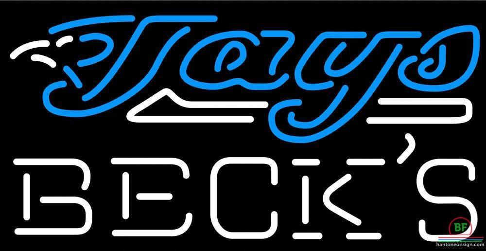 Custom Becks Toronto Blue Jays Neon Sign MLB Teams Neon Light