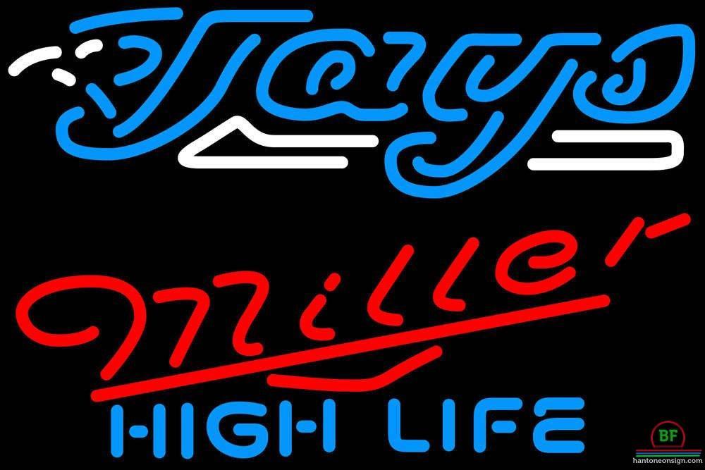 Custom Miller High Life Toronto Blue Jays Neon Sign MLB Teams Neon Light