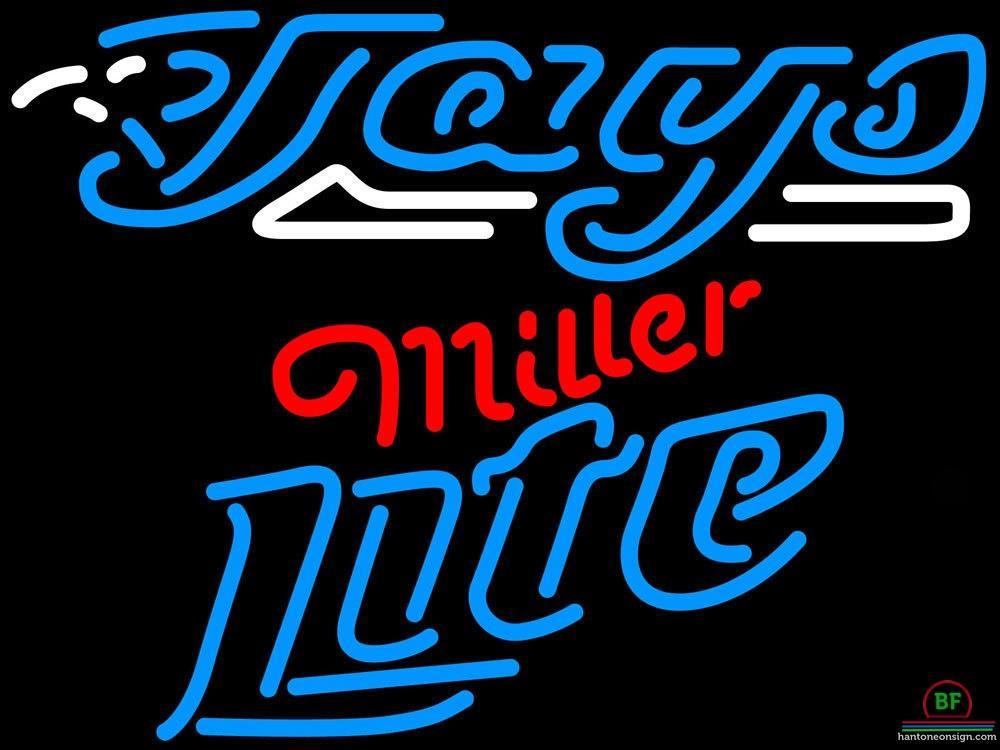 Custom Miller Lite Toronto Blue Jays Neon Sign MLB Teams Neon Light