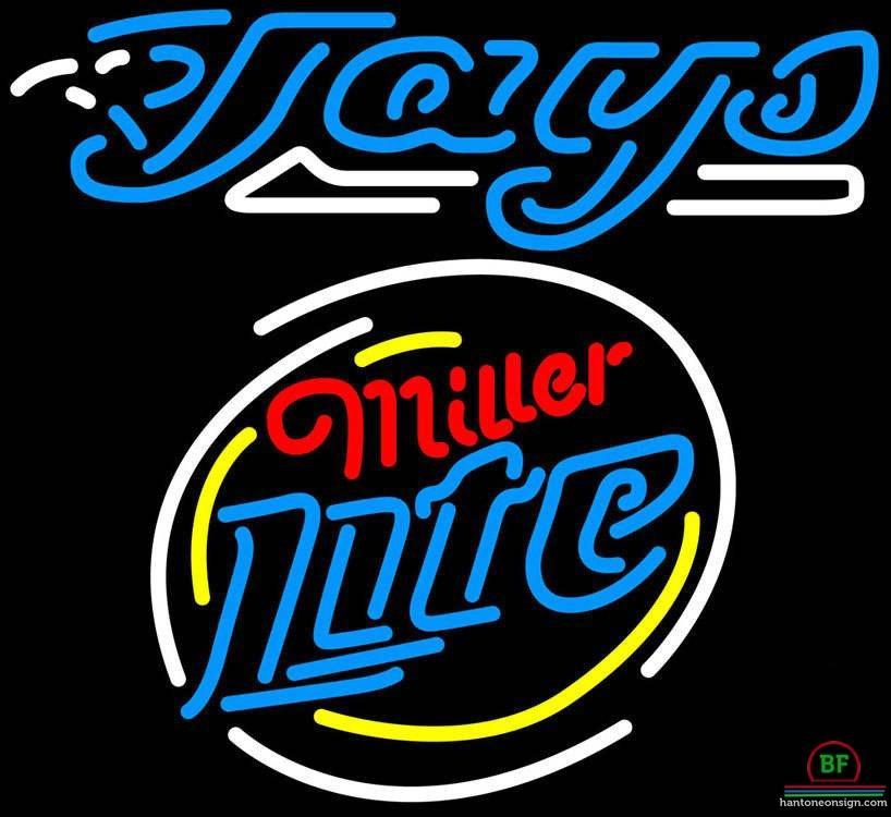 Custom Miller Lite Toronto Blue Jays Neon Sign MLB Teams Neon Light