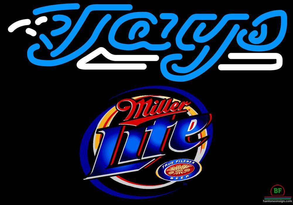 Custom Miller Lite Toronto Blue Jays Neon Sign MLB Teams Neon Light