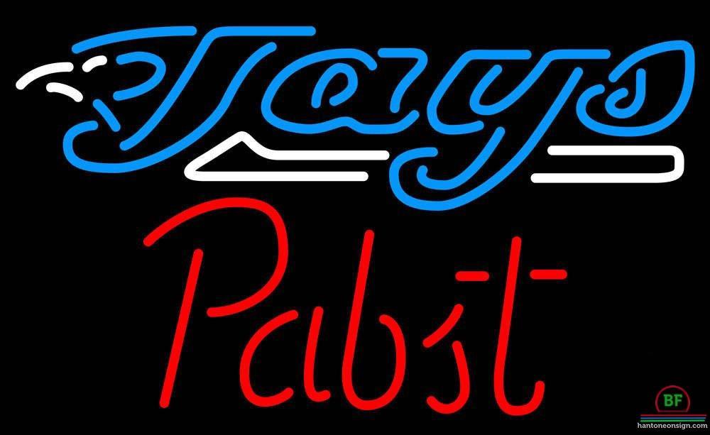 Custom Pabst Toronto Blue Jays Neon Sign MLB Teams Neon Light