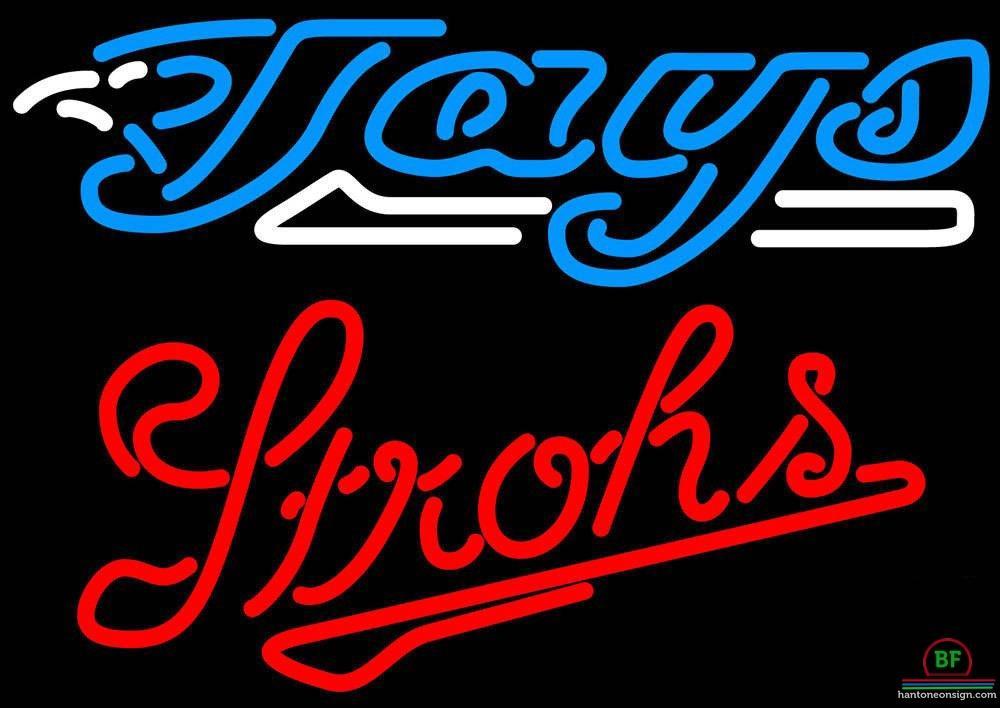 Custom Strohs Toronto Blue Jays Neon Sign MLB Teams Neon Light