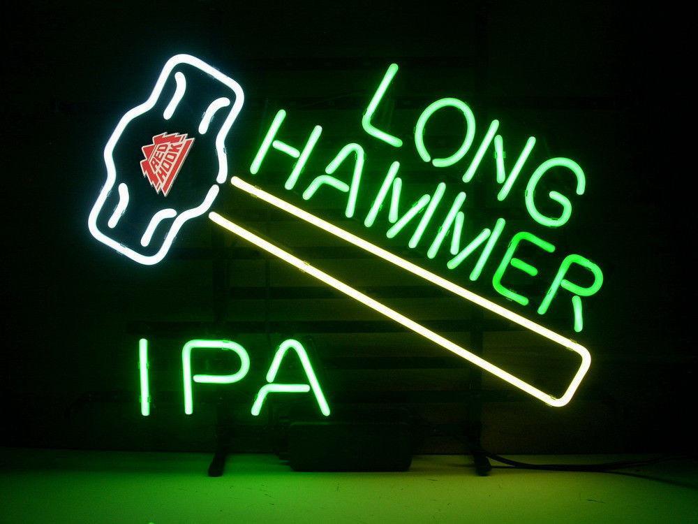 Custom Redhook Long Hammer Ipa Neon Sign