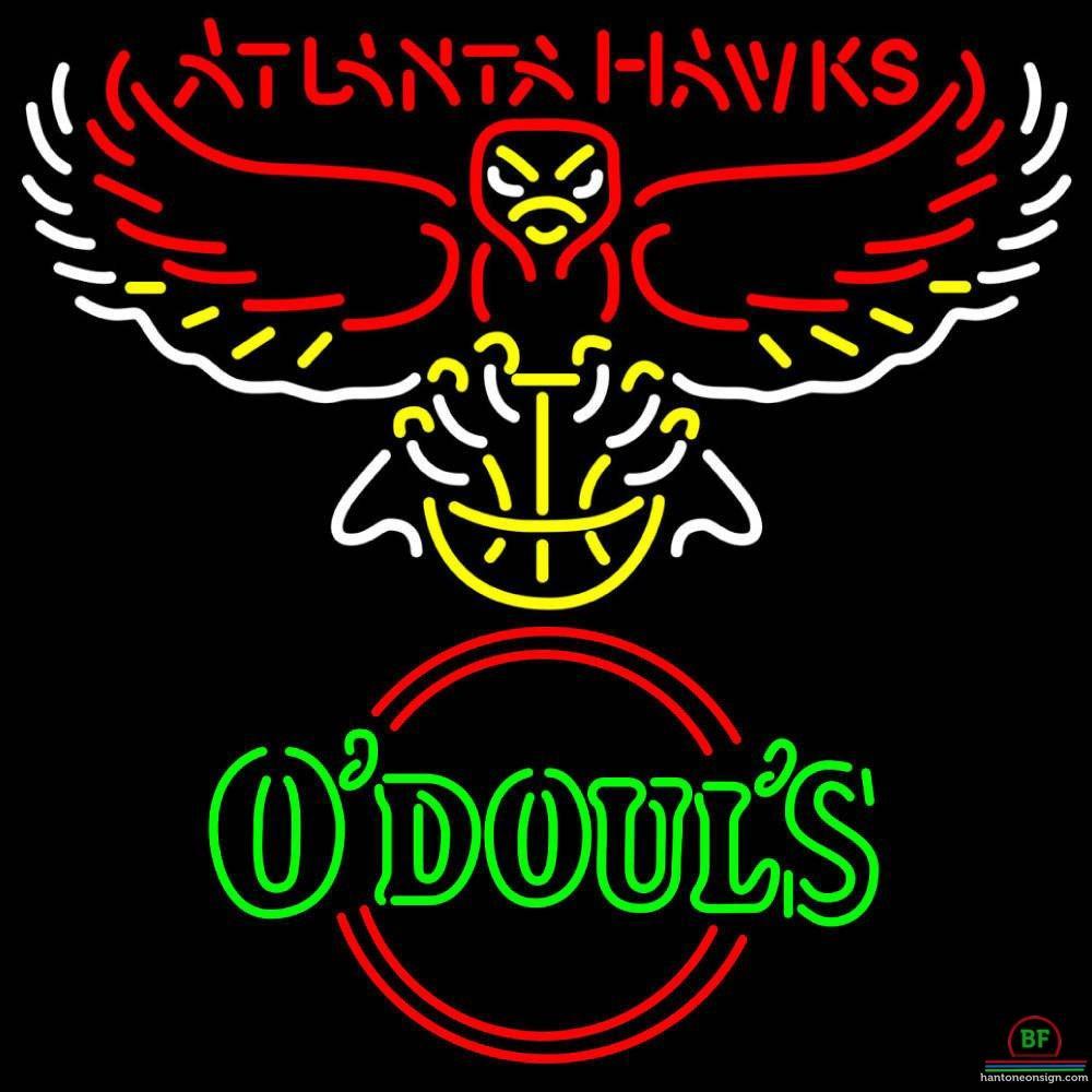 Custom Odouls Atlanta Hawks Neon Sign NBA Teams Neon Light