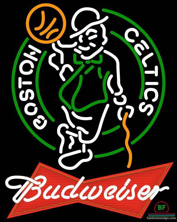 Custom Budweiser Boston Celtics Neon Sign NBA Teams Neon Light