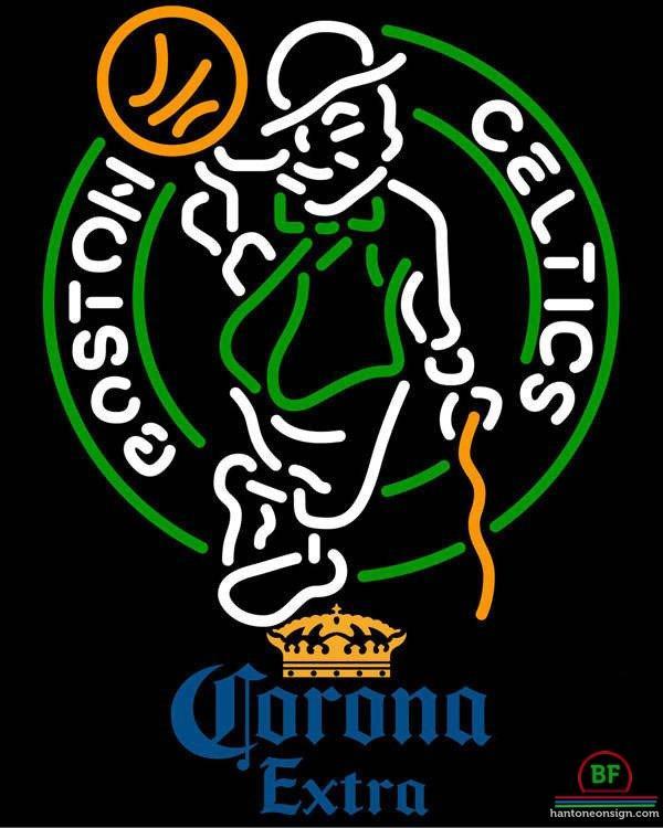 Custom Corona Extra Boston Celtics Neon Sign NBA Teams Neon Light