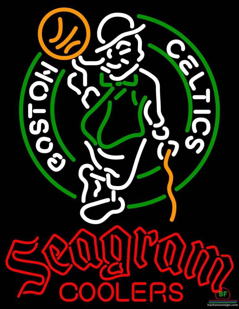 Custom Seagram Boston Celtics Neon Sign NBA Teams Neon Light