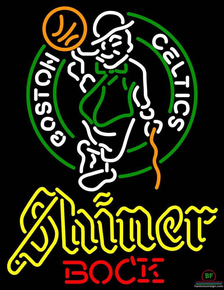 Custom Shiner Bock Boston Celtics Neon Sign NBA Teams Neon Light