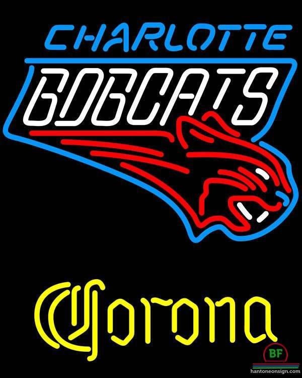 Custom Corona Charlotte Bobcats Neon Sign NBA Teams Neon Light