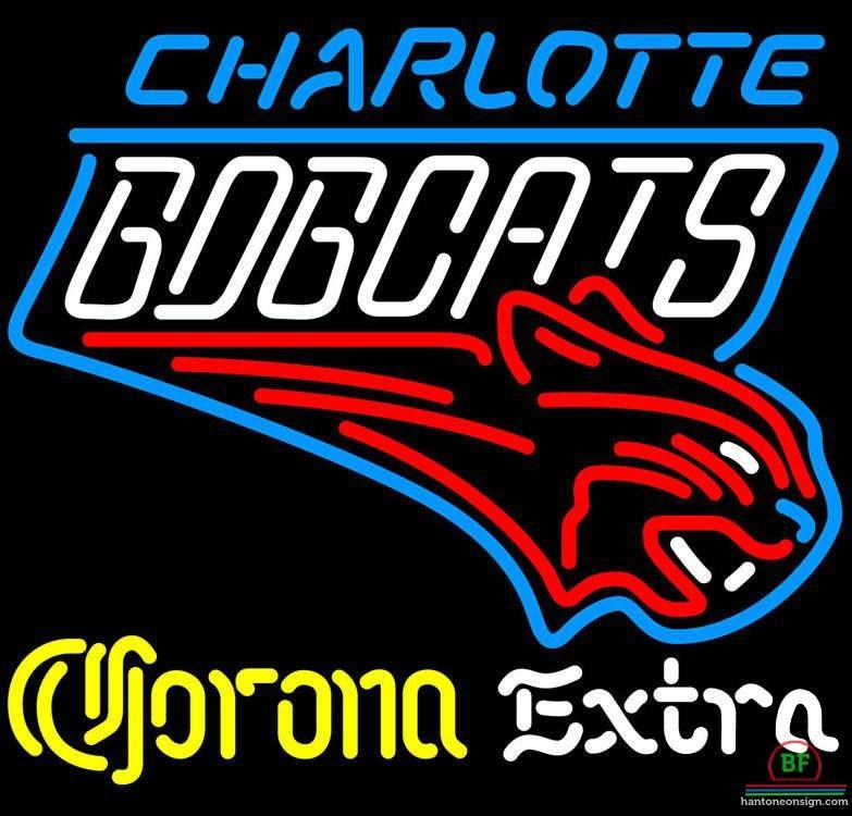 Custom Corona Extra Charlotte Bobcats Neon Sign NBA Teams Neon Light